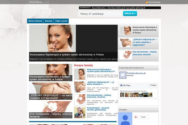 portalozdrowiu.pl site used Gamingmag-codebase