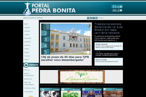 Portal theme site design template sample
