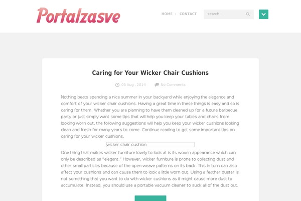 portalzasve.com site used Blogify