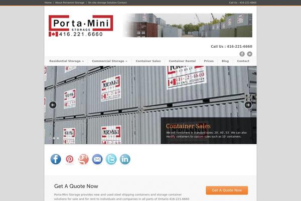 Modernize v3 theme site design template sample