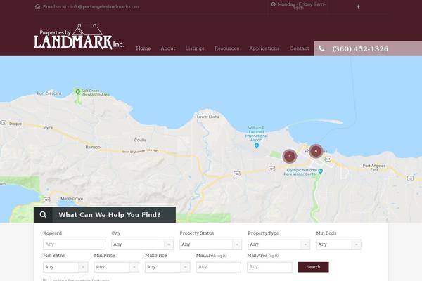 Realhomes Theme theme site design template sample