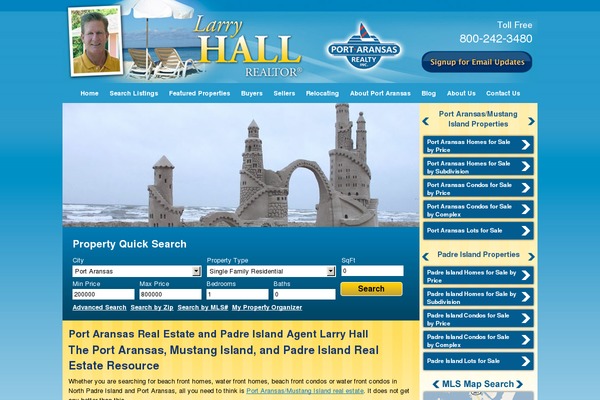 Hybrid theme site design template sample