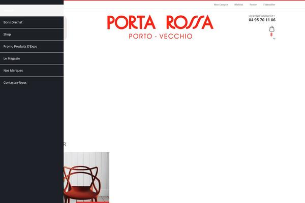 Porto Child theme site design template sample