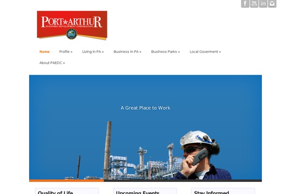 portarthuredc.org site used Foxy