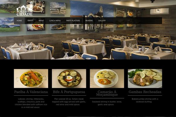 Foodeez Lite theme site design template sample