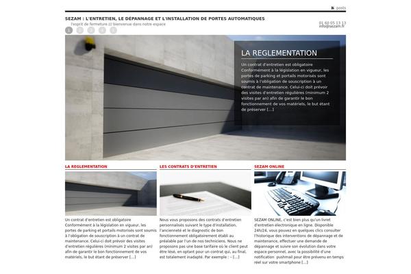 F8 Lite theme site design template sample