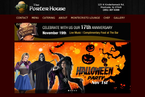 porterhouse theme websites examples