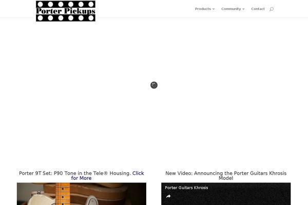 Divi theme site design template sample