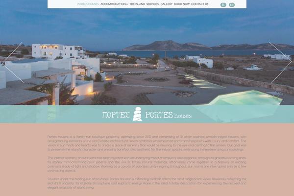 porteshouses.com site used Wp_aegean5-v2.0