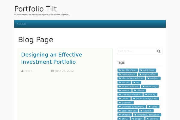 portfoliotilt.com site used my money