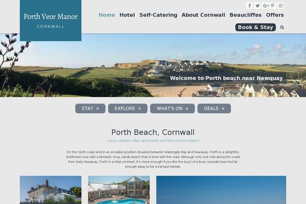 porthveormanor.com site used Porth-veor-manor