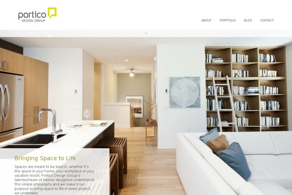 porticodesign.com site used Wp-foundation-prototype