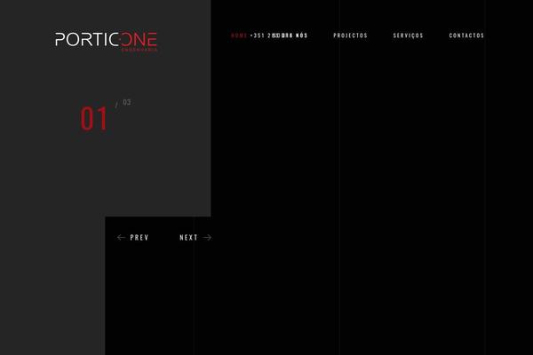 Goarch theme site design template sample