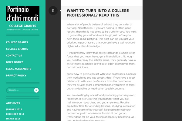 portinaiodaltrimondi.com site used Writr