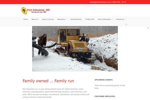 Aggregate theme site design template sample