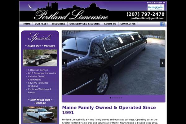 portland-limo.com site used Mhscustom