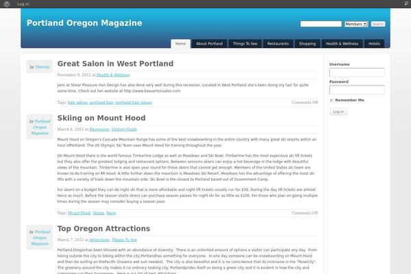 Directorypress theme site design template sample