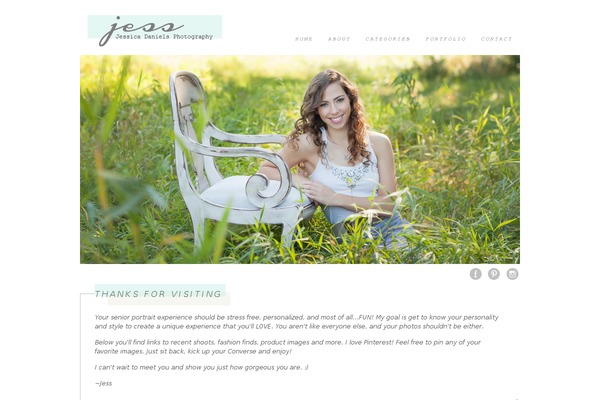 ProPhoto 5 theme site design template sample