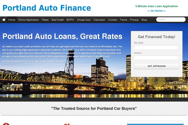 Site using Car Loan Calculator plugin