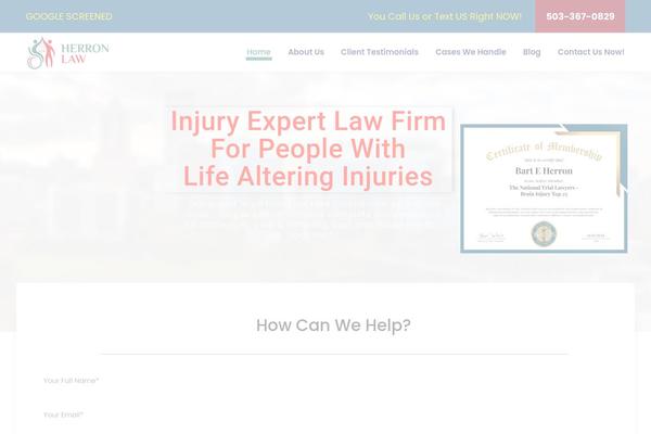 Kingster theme site design template sample