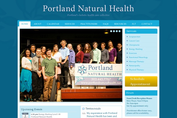 Rejuvenate theme site design template sample