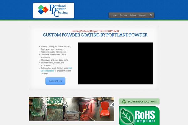 Feather theme site design template sample