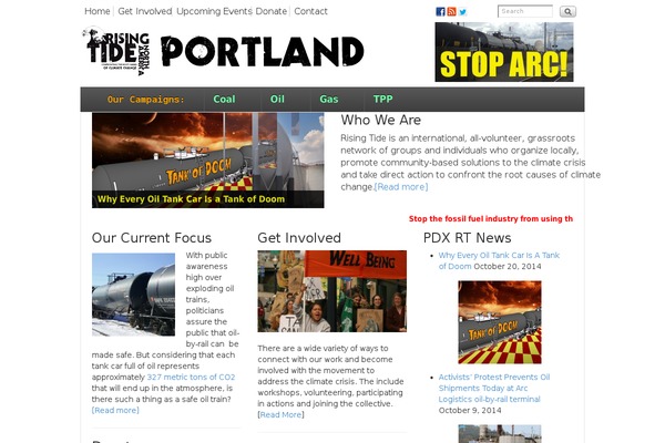 SiteOrigin North theme site design template sample