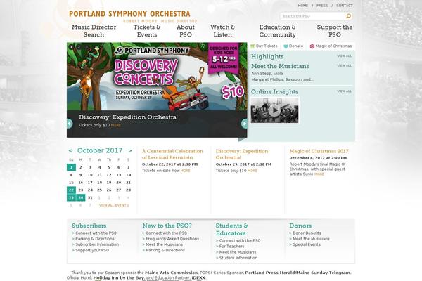 pso theme websites examples