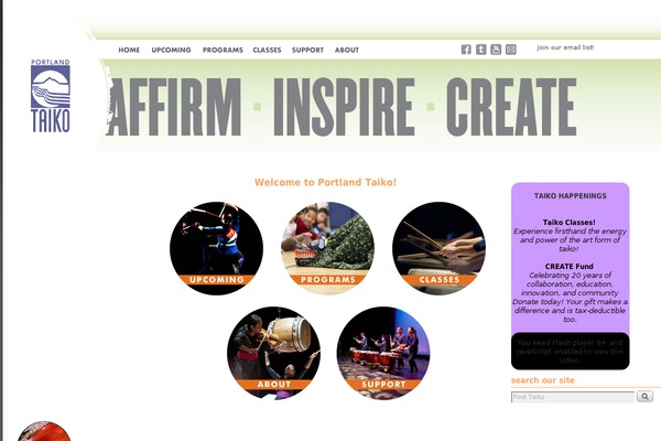 Site using Hide-widget-title plugin