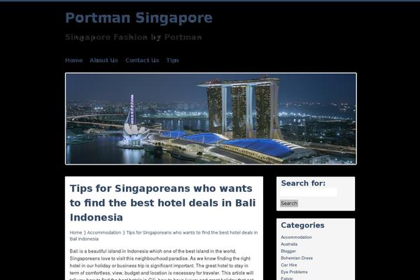 Kvarken theme site design template sample