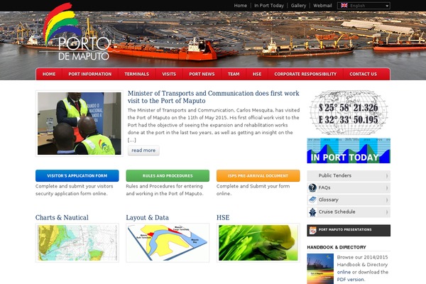 Marine theme site design template sample