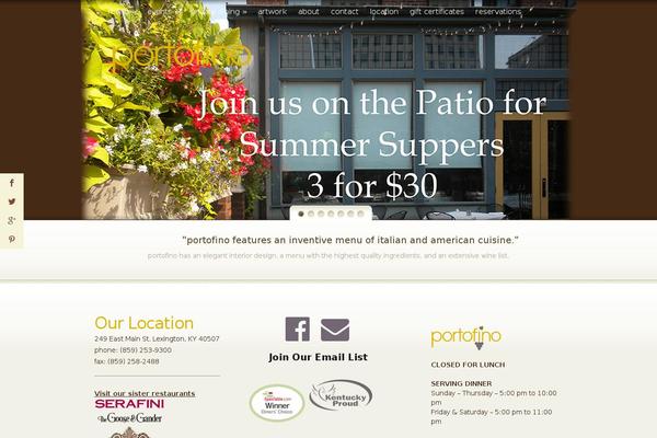 MyCuisine theme site design template sample