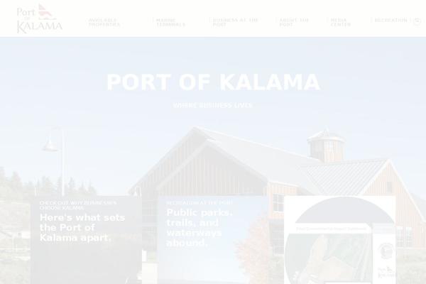 Logistic theme site design template sample
