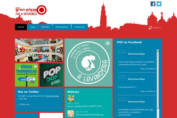 Metro theme site design template sample