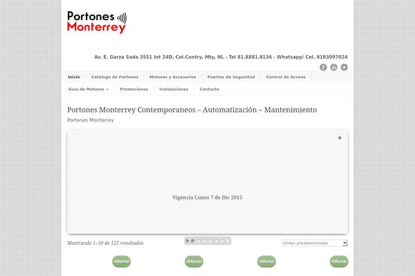 Modernize v3 theme site design template sample