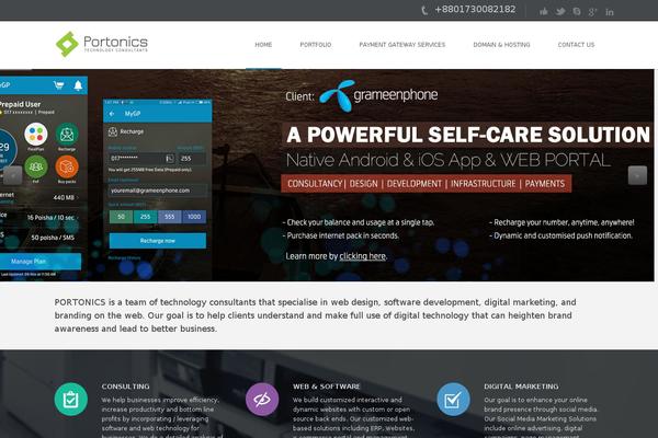 Circles theme site design template sample