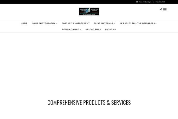 PhotoMe theme site design template sample