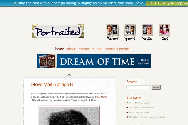 Personalpress theme site design template sample
