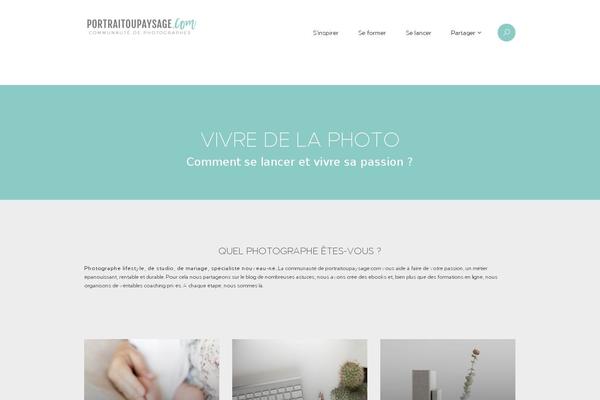 CheerUp theme site design template sample
