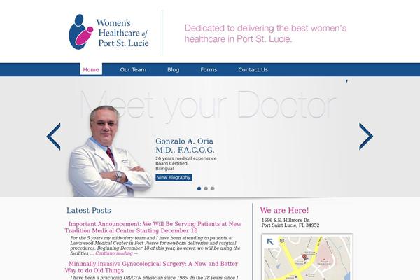 Starkers theme site design template sample