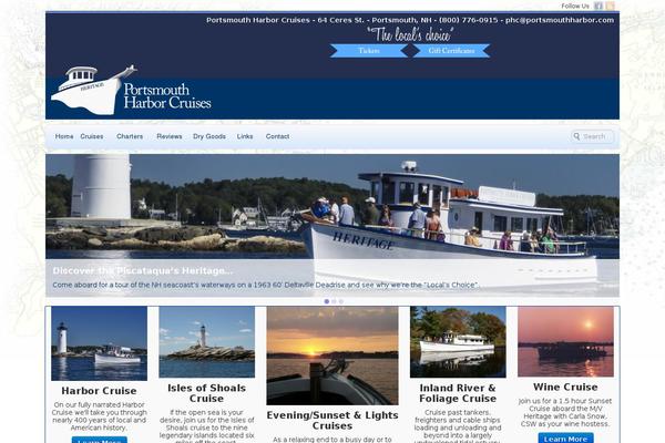 Voyage theme site design template sample