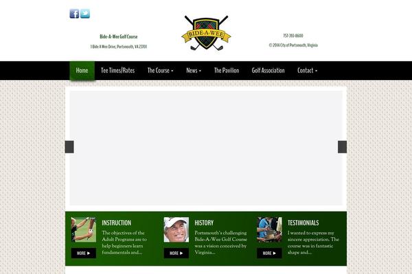 Bide-A-Wee theme websites examples