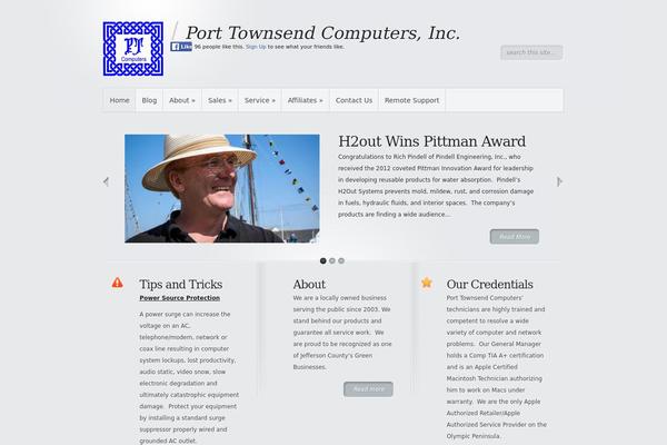Minimal theme site design template sample