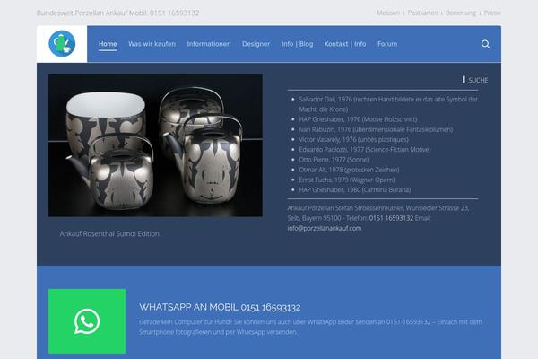 MiCasa theme site design template sample
