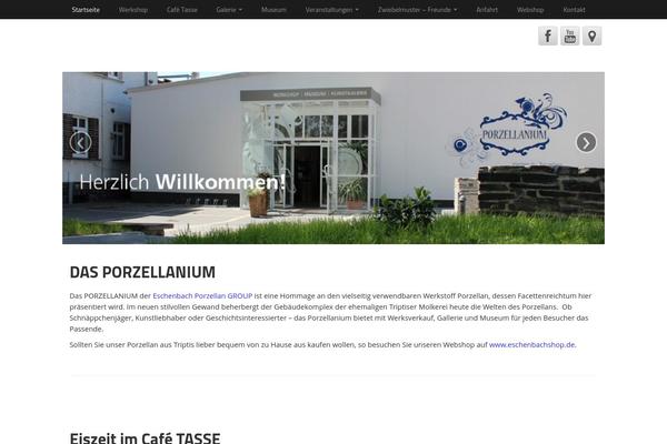 Neuro theme site design template sample