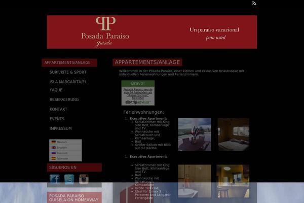Foxy theme site design template sample
