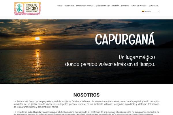 Liva theme site design template sample