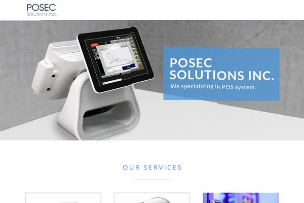 NAMO theme site design template sample