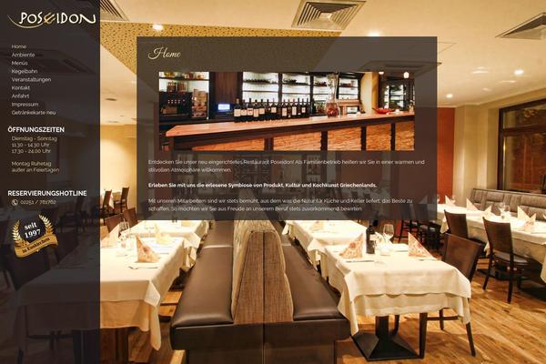 Xenon theme site design template sample