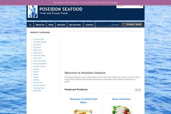Woostore theme site design template sample